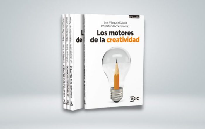 Sorteo libro Los motores de la creatividad Luis Vázquez Suárez y Roberto Sánchez Gómez