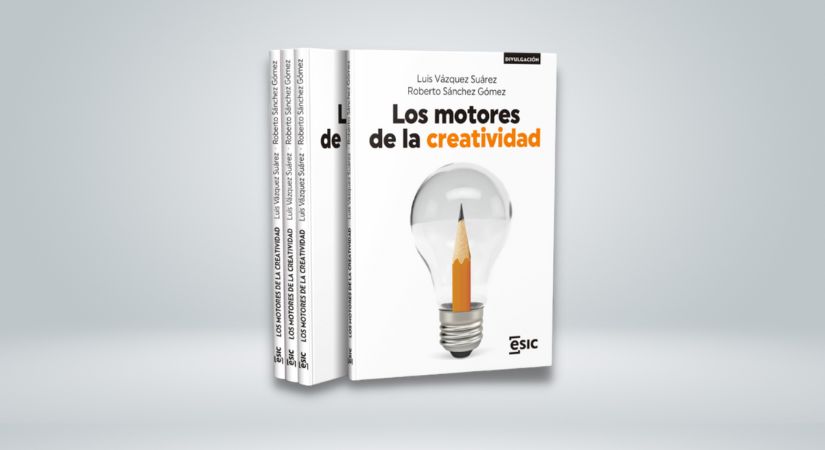 Sorteo libro Los motores de la creatividad Luis Vázquez Suárez y Roberto Sánchez Gómez